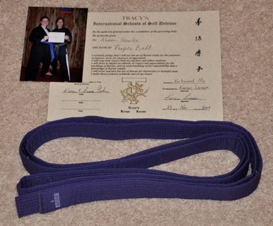 Purple Belt!
