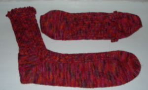 Martha's Orchard socks.