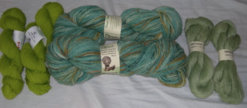 The yarn haul.