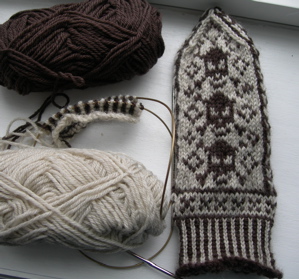 First pirate mitten.