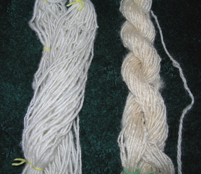 Navajo plied mini skeins.