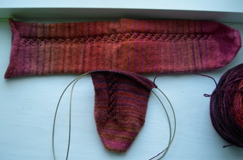 Gradient socks.