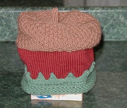 Joshie's acorn hat.