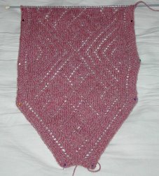 Faina stretched out.