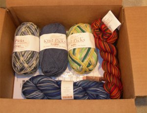 KnitPicks delivery.