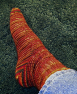 Mother-in-law socks.