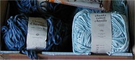 Yarn close up.