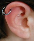 Cartilage pierce.