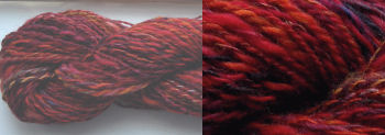 Red skein.