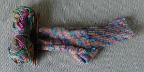 Sehhlat sock in progress.