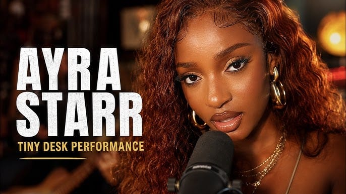 Ayra Starr Trades Glamour for Grit on Her Tiny Desk Debut
