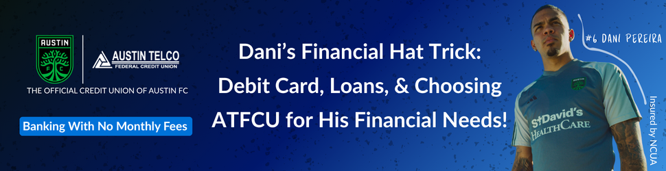 Dani Pereira ad for Austin Telco Federal Credit Union