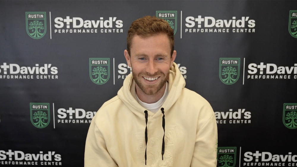 Jon Gallagher smiling