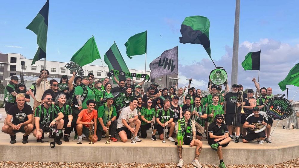 New Austin FC player Robert Taylor with fans