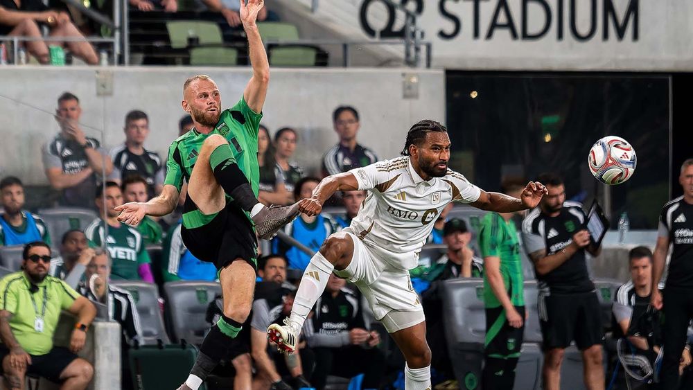 Mikkel Desler of Austin FC playing against LAFC