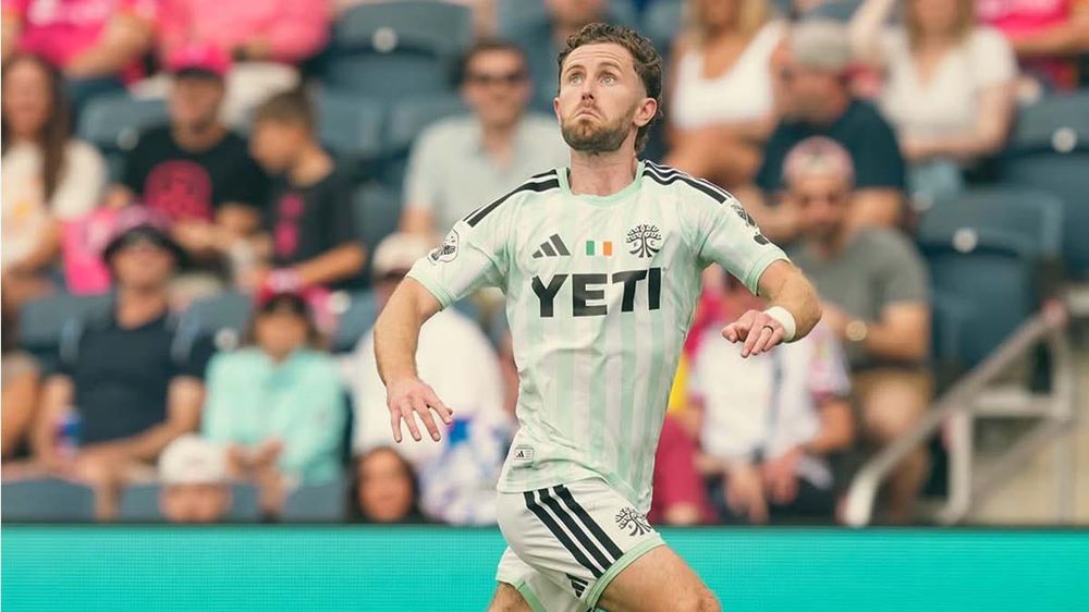 Jon Gallagher of Austin FC playing vs. St. Louis City SC