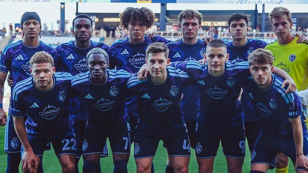 Sporting Kansas City's Starting XI prior to playing (and beating) LA Galaxy