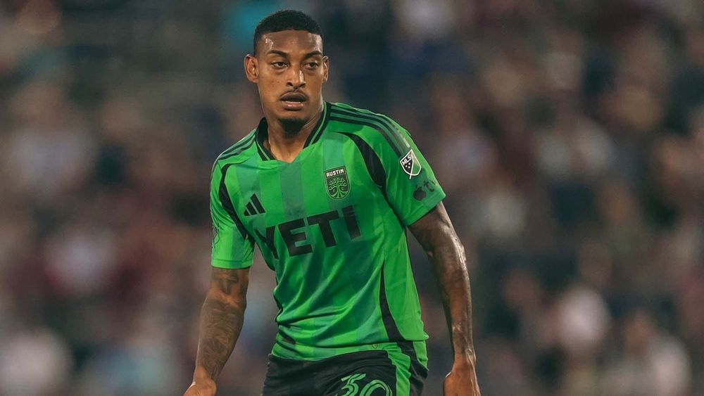 Joseph Rosales on the field for Austin FC vs. Colorado Rapids
