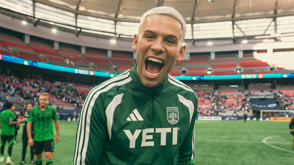 Christian Ramírez exulting following Sunday's win over Vancouver