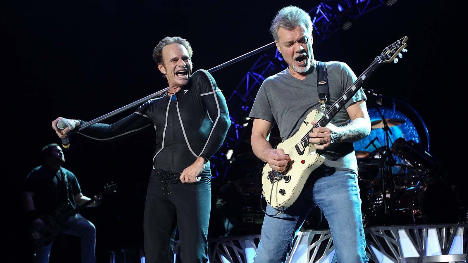 David Lee Roth and Eddie Van Halen