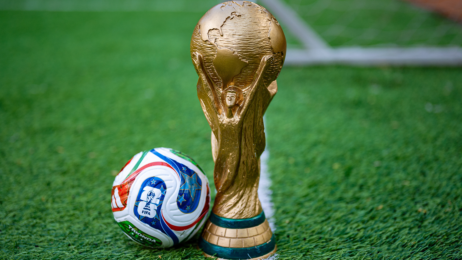 2026 World Cup ball and trophy
