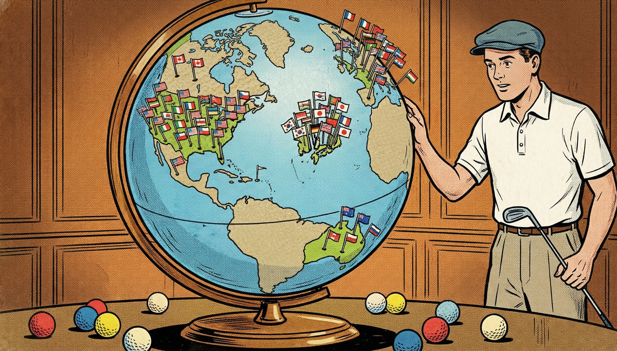 Golf Beyond America: The Global Market Map