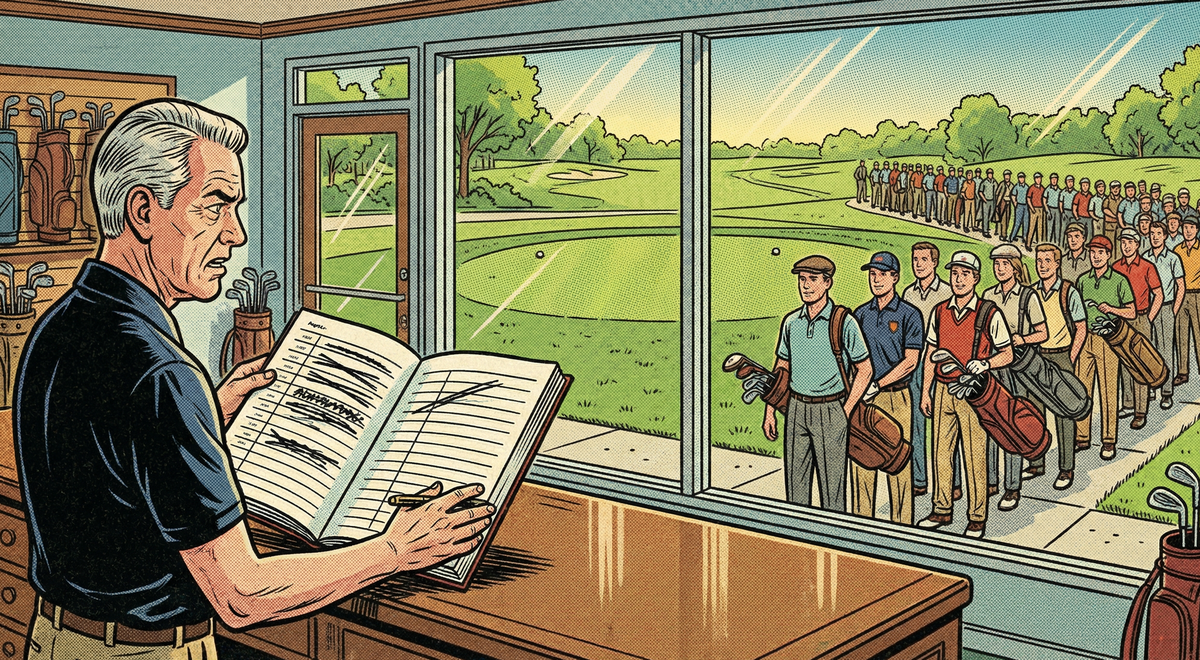 The $2M Tee Time Problem