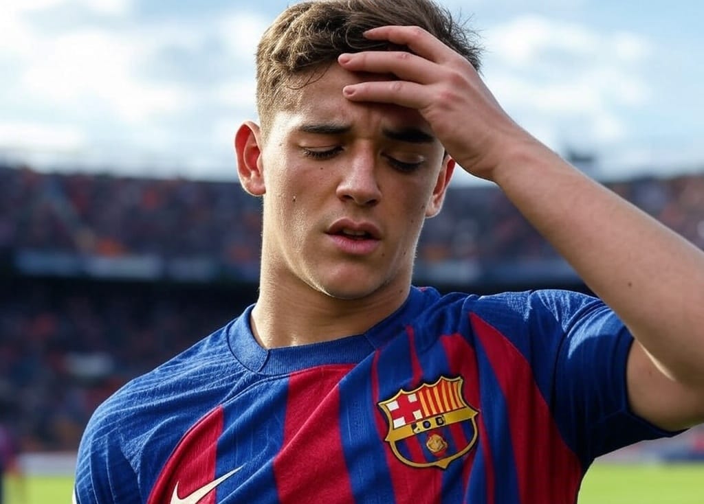 Substitution due to concussion in a professional soccer game
