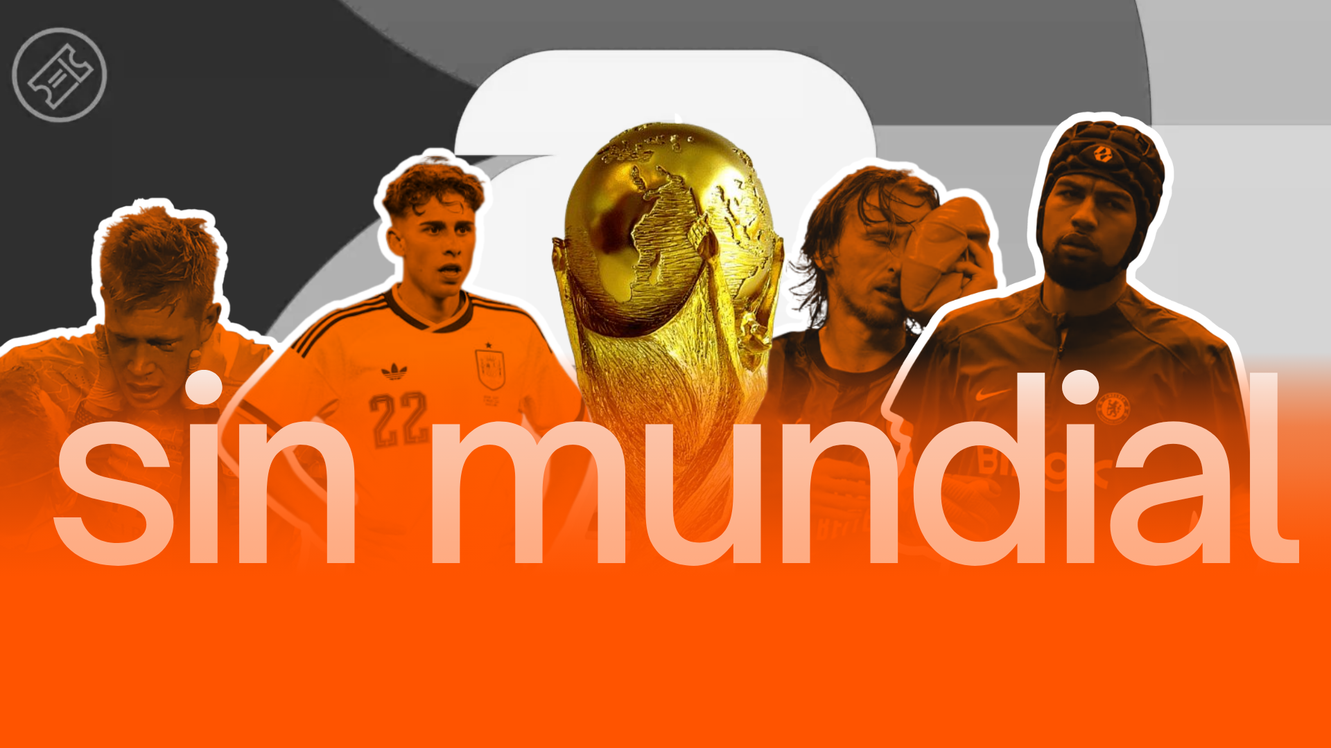 Gráfico de Proteckthor Radar mostrando las lesiones de cabeza de Modric, Robert Sanchez y Fermín antes del Mundial.