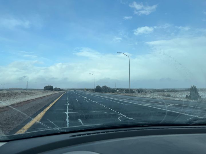 I-25 northbound on a ecstatic overcast day