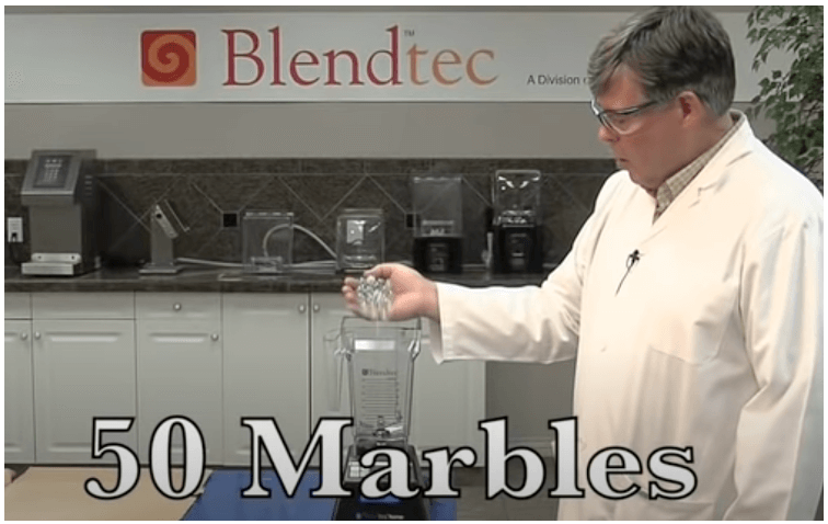 Blendtec's 'Will It Blend?' campaign demonstrating effective low-cost marketing strategies