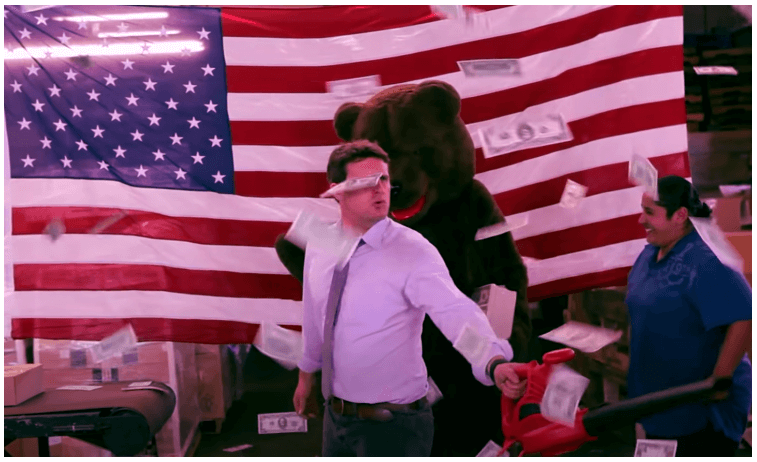 Dollar Shave Club's viral YouTube commercial showcasing low-budget marketing success