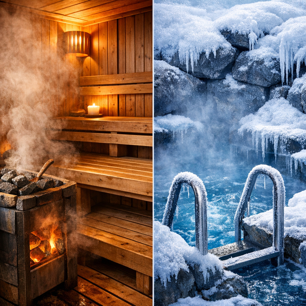 Sauna and Cold Exposure: What the Research Says About Heat, Ice and Longevity