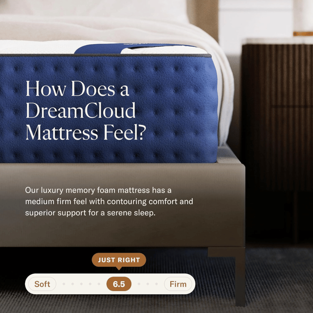 DreamCloud breathable supportive twin mattress