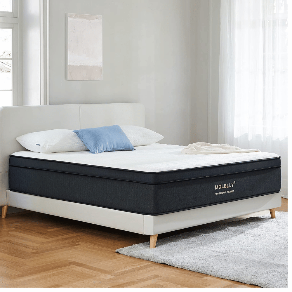 Molblly hybrid memory foam mattress