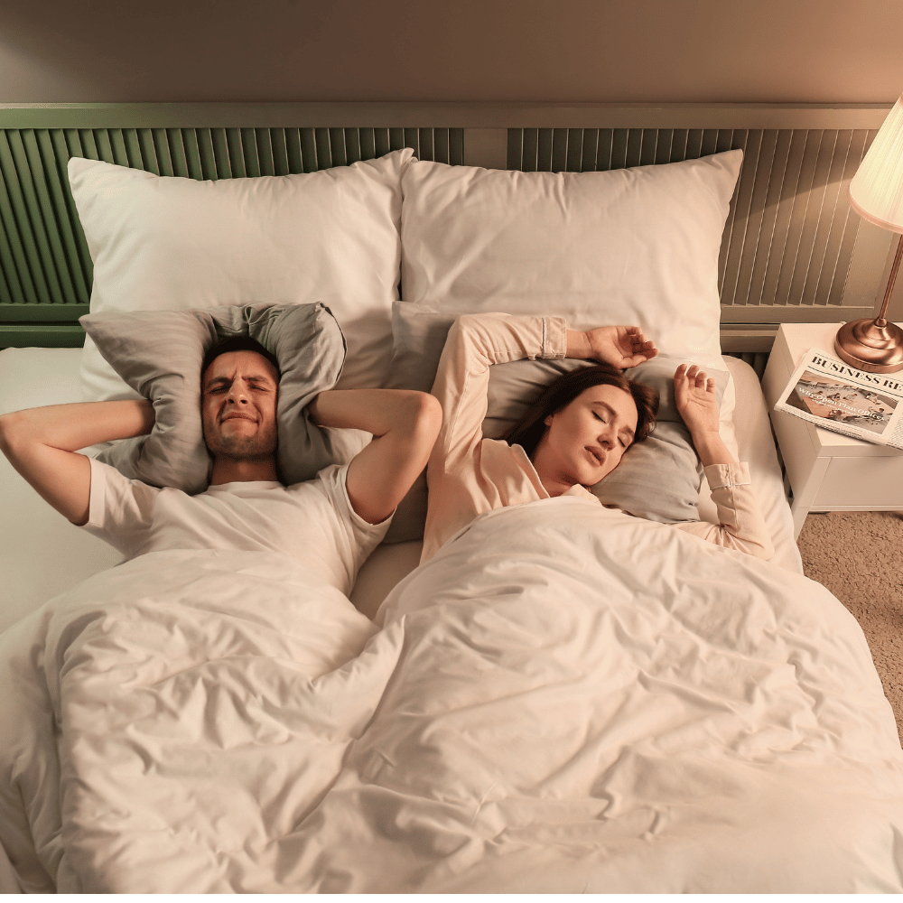 Partner's snoring issue
