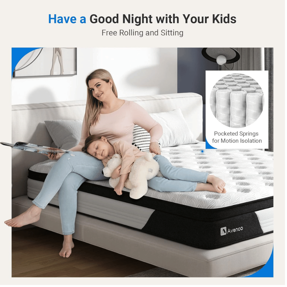 Avenco Wyoming King mattress universal comfort and support