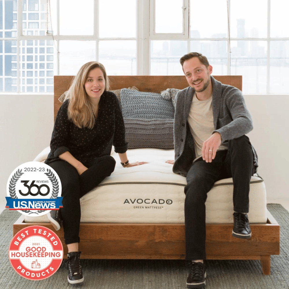 Avocado mattress with organic latex and wool