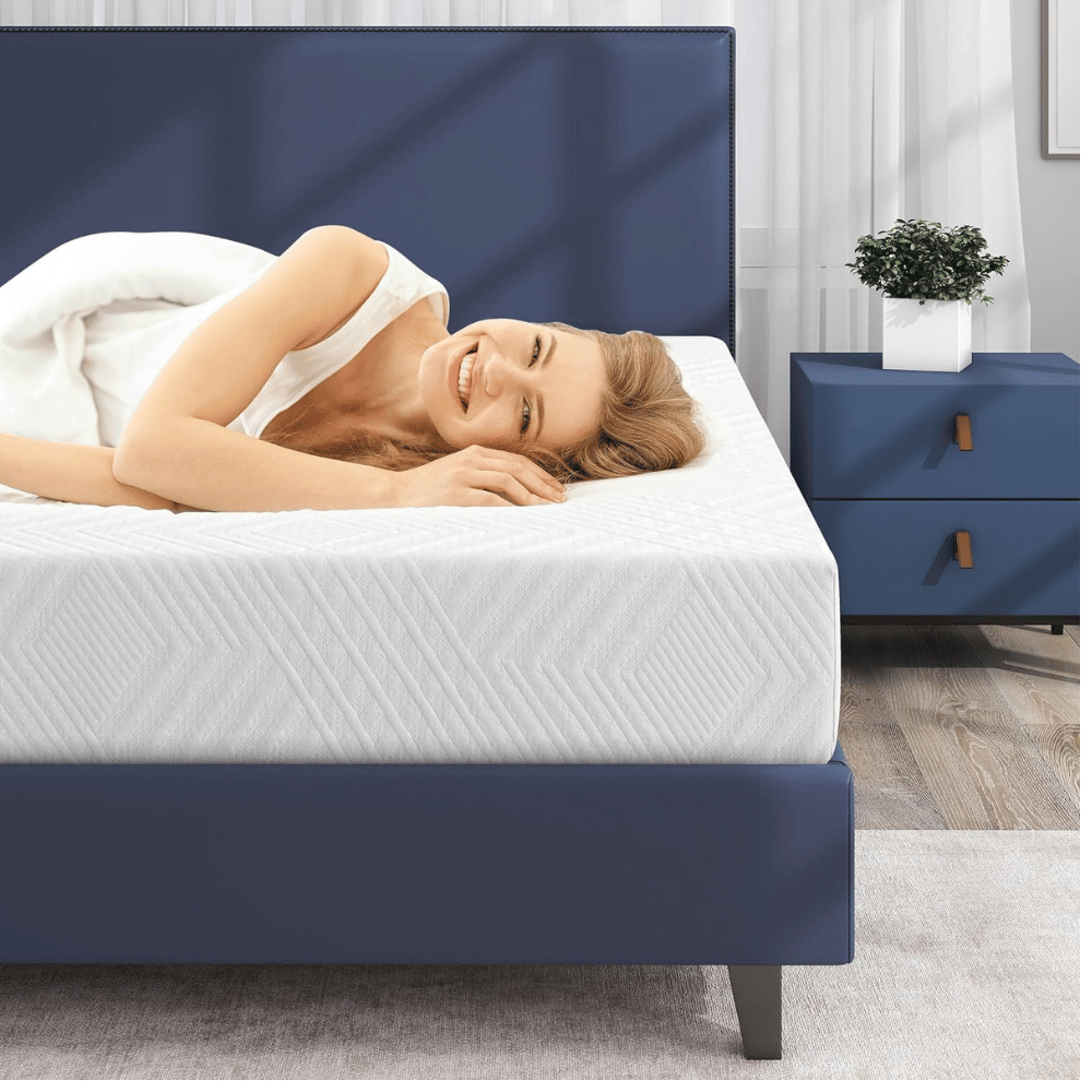 IULULU Wyoming King foam mattress relieves pressure points