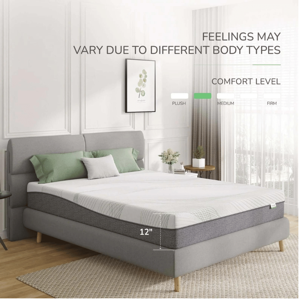 Novilla Wyoming King foam mattress affordable comfort