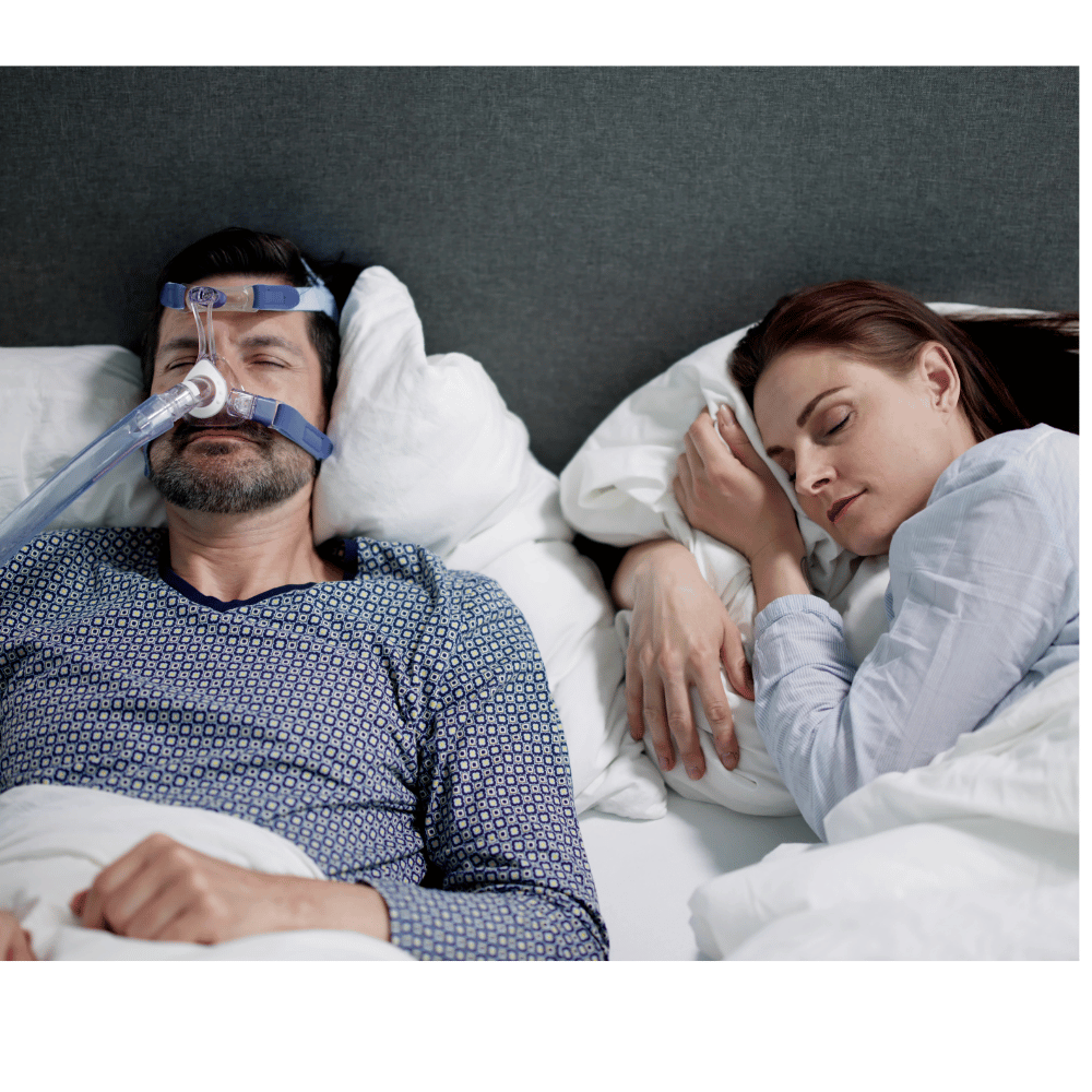 A CPAP machine improves sleep harmony