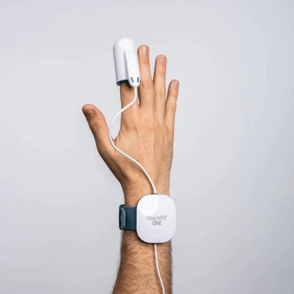 The WatchPAT One monitors sleep apnea effectively. (Credit: WatchPAT)