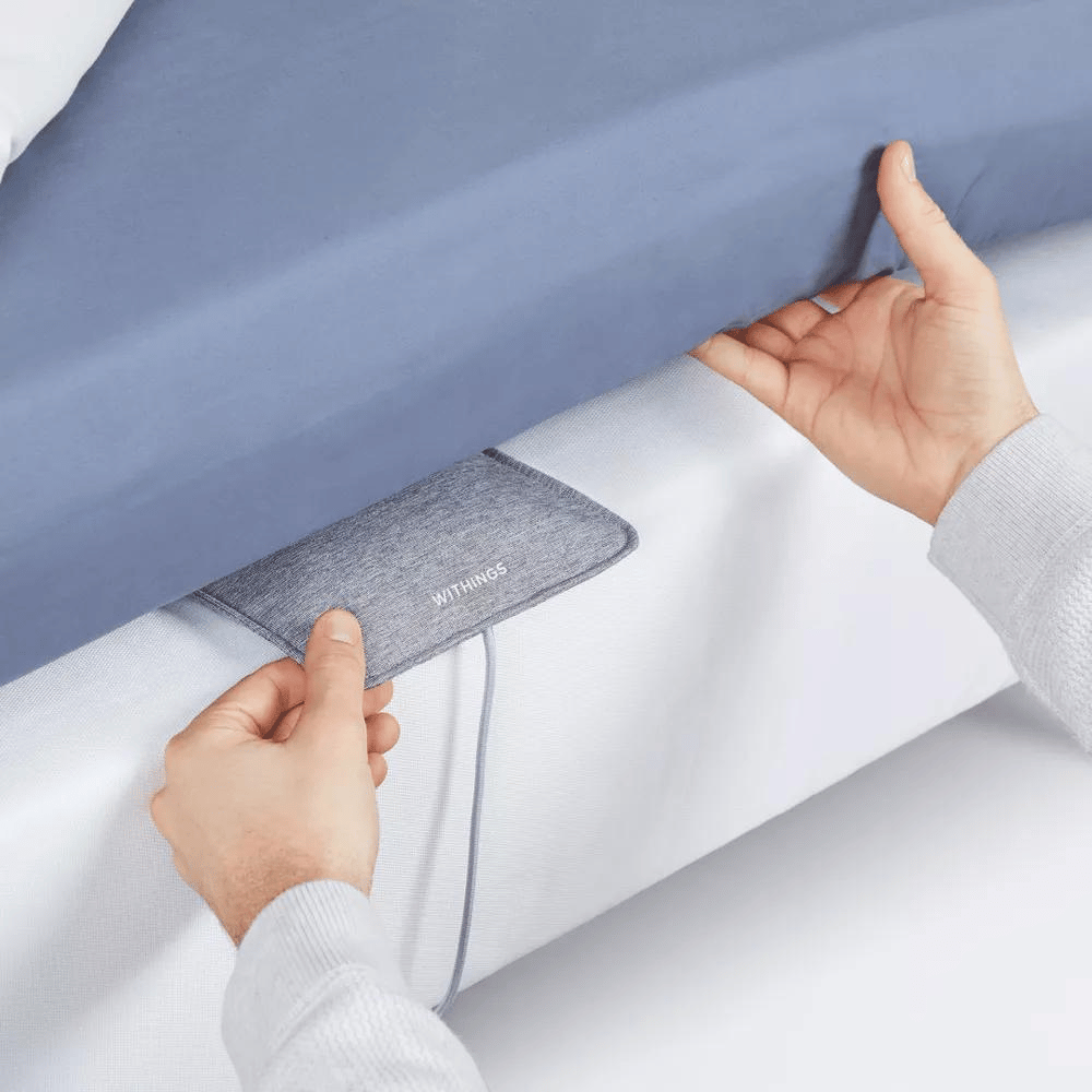 The Withings Sleep Tracking Pad monitors sleep patterns. (Credit: Withings)