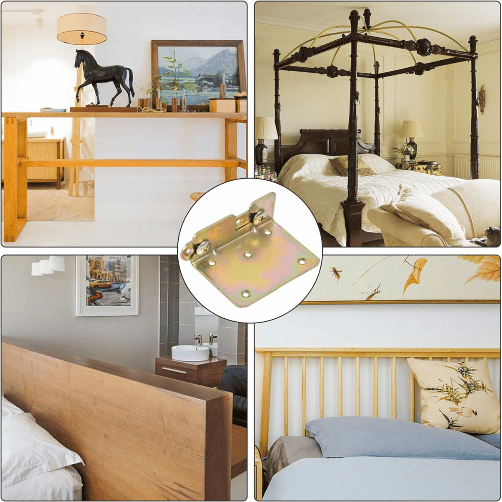 Akamino heavy-duty bed frame brackets