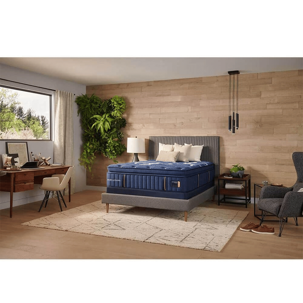 Stearns & Foster soft pillow top mattress