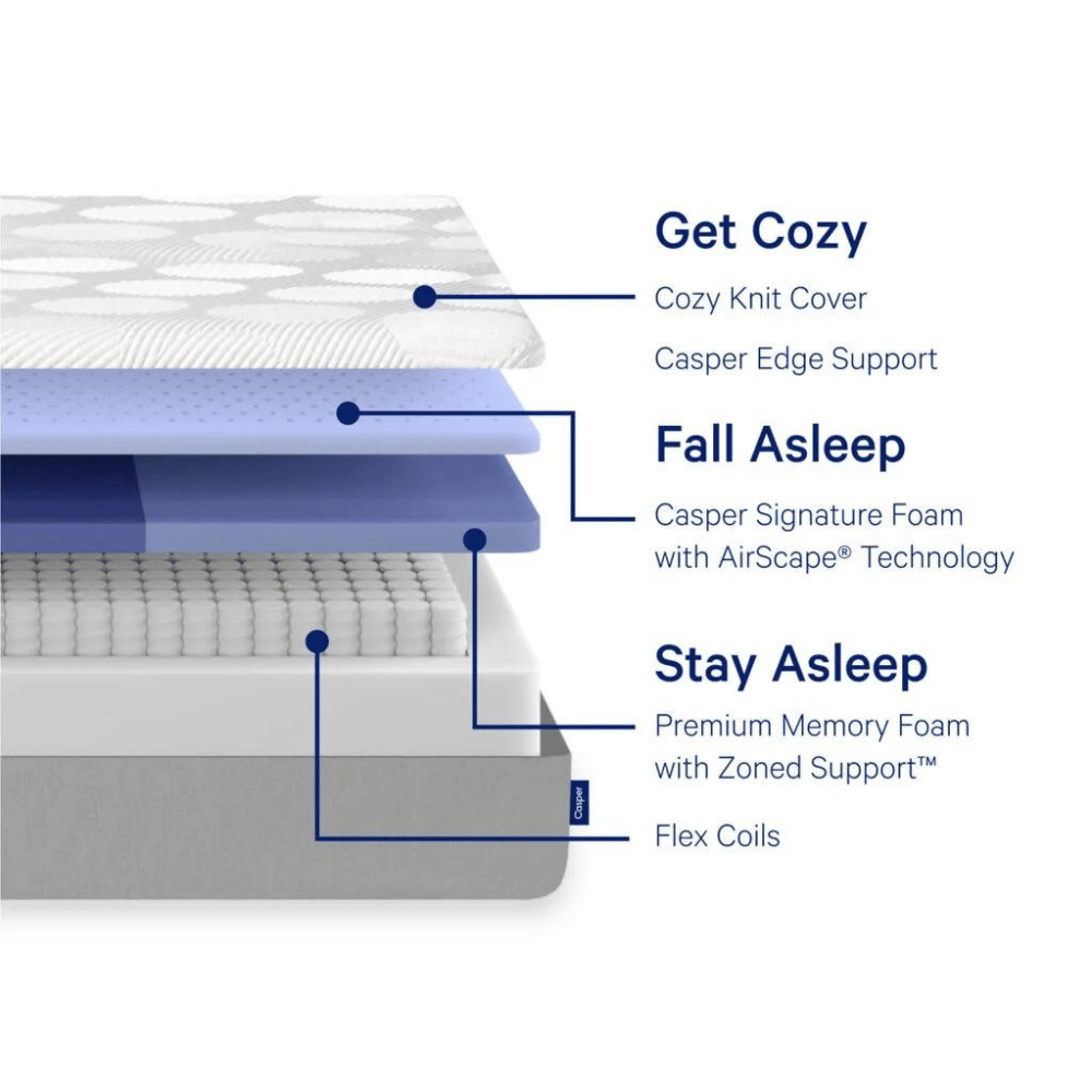 Casper Sleep balanced bed