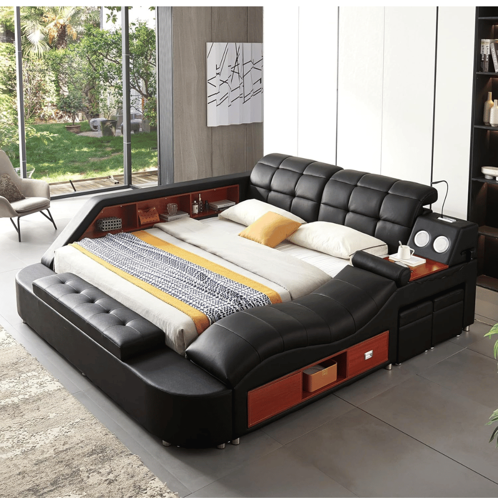 Gahowlen storage platform bed