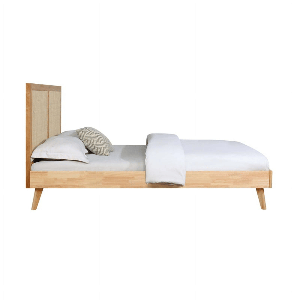 IDEALHOUSE boho bed frame with slats