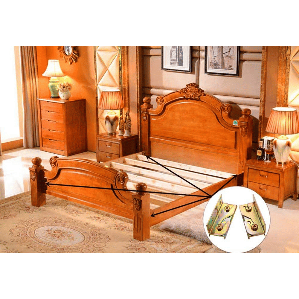 KASUNEN metal bed frame brackets