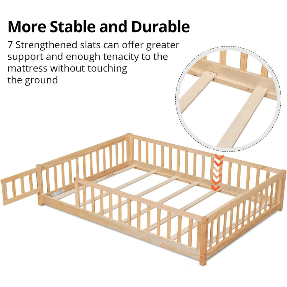 LLS wooden Montessori bed